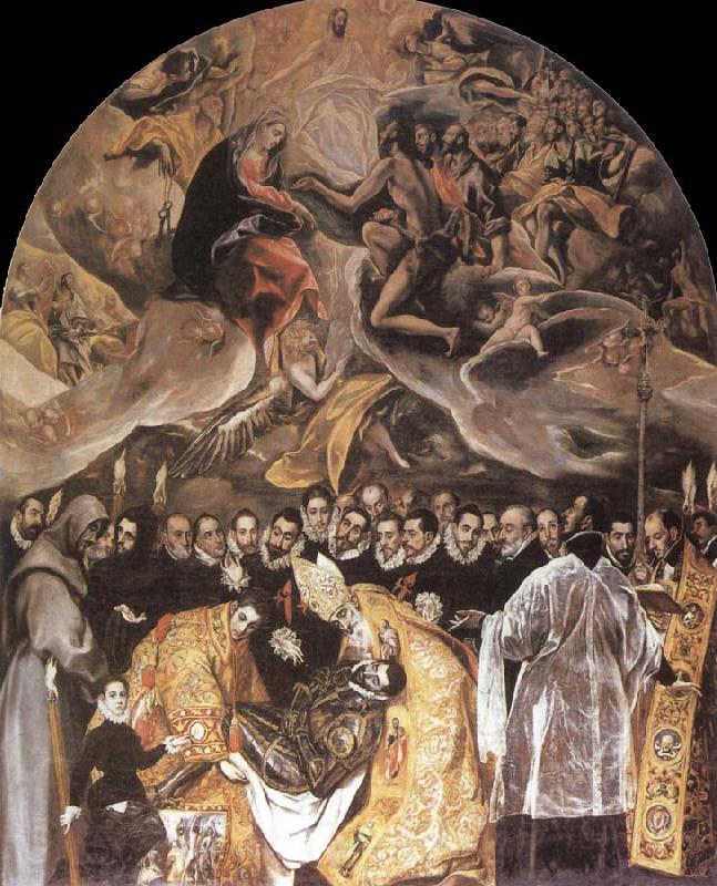 El Greco Burial of Count Orgaz